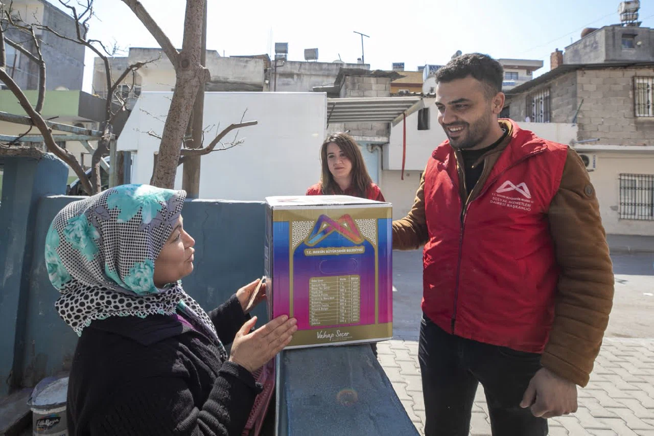 Mersin Büyükşehir Belediyesi Ramazan Kolisi Yardımı Başvurusu