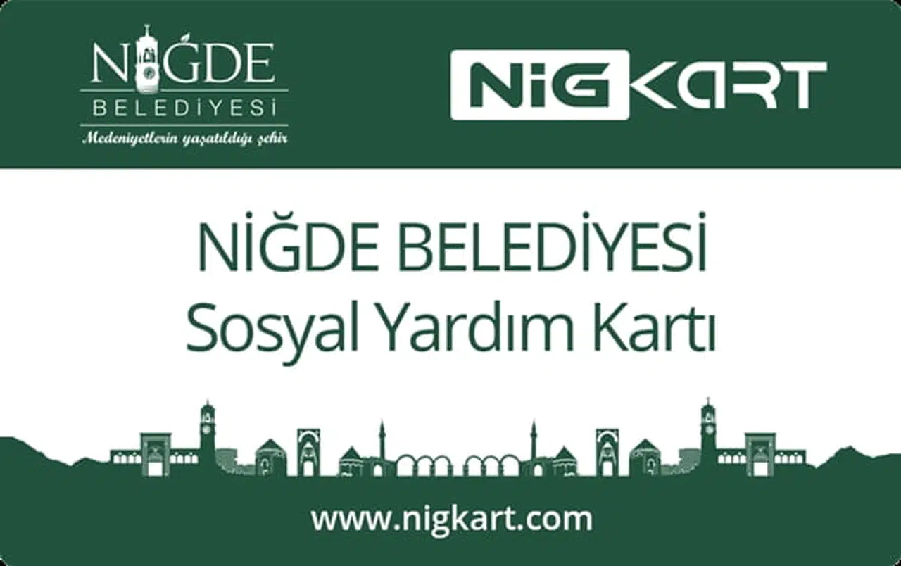 Niğde Belediyesi Sosyal Yardım Kartı Başvurusu ve Başvuru Formu
