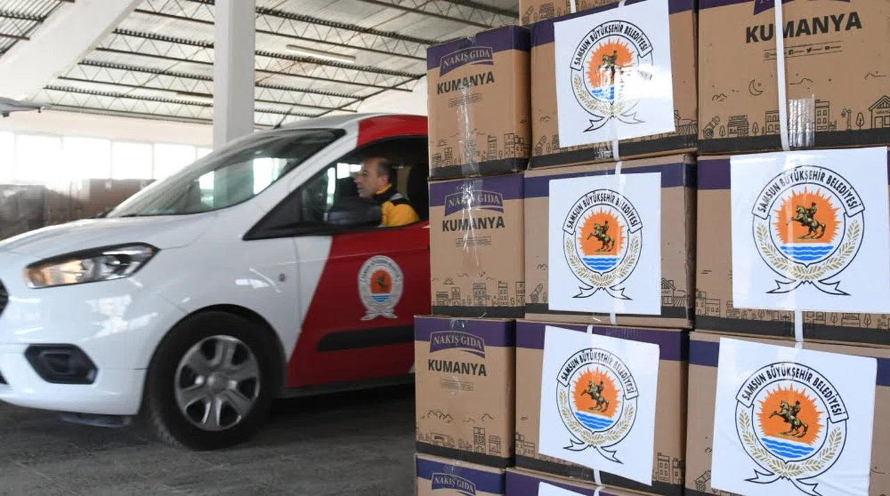 Samsun Büyükşehir Belediyesi Ramazan Kolisi Yardımı Başvurusu