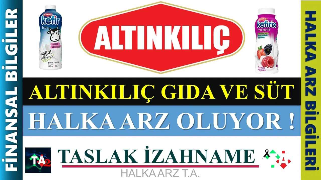 Altınkılıç Gıda ve Süt Halka Arz Kaç Lot Verir? Hangi Bankada Var?