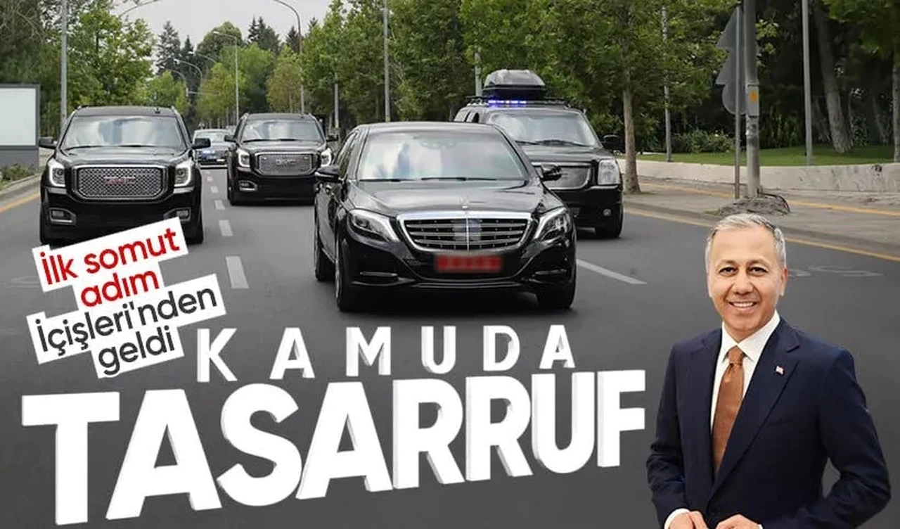 Devlet Tasarruf Tedbirleri Kapsamında Fazlalık Araçları Satışa Çıkardı