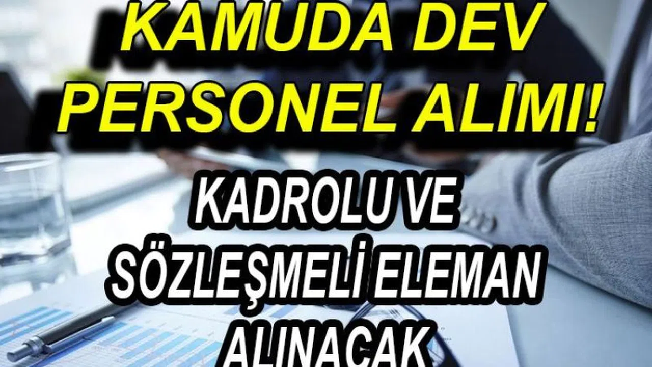 Kamuda Dev Personel Alımı Başladı! Yılda 2 Zam En Az 40 Bin TL Maaş