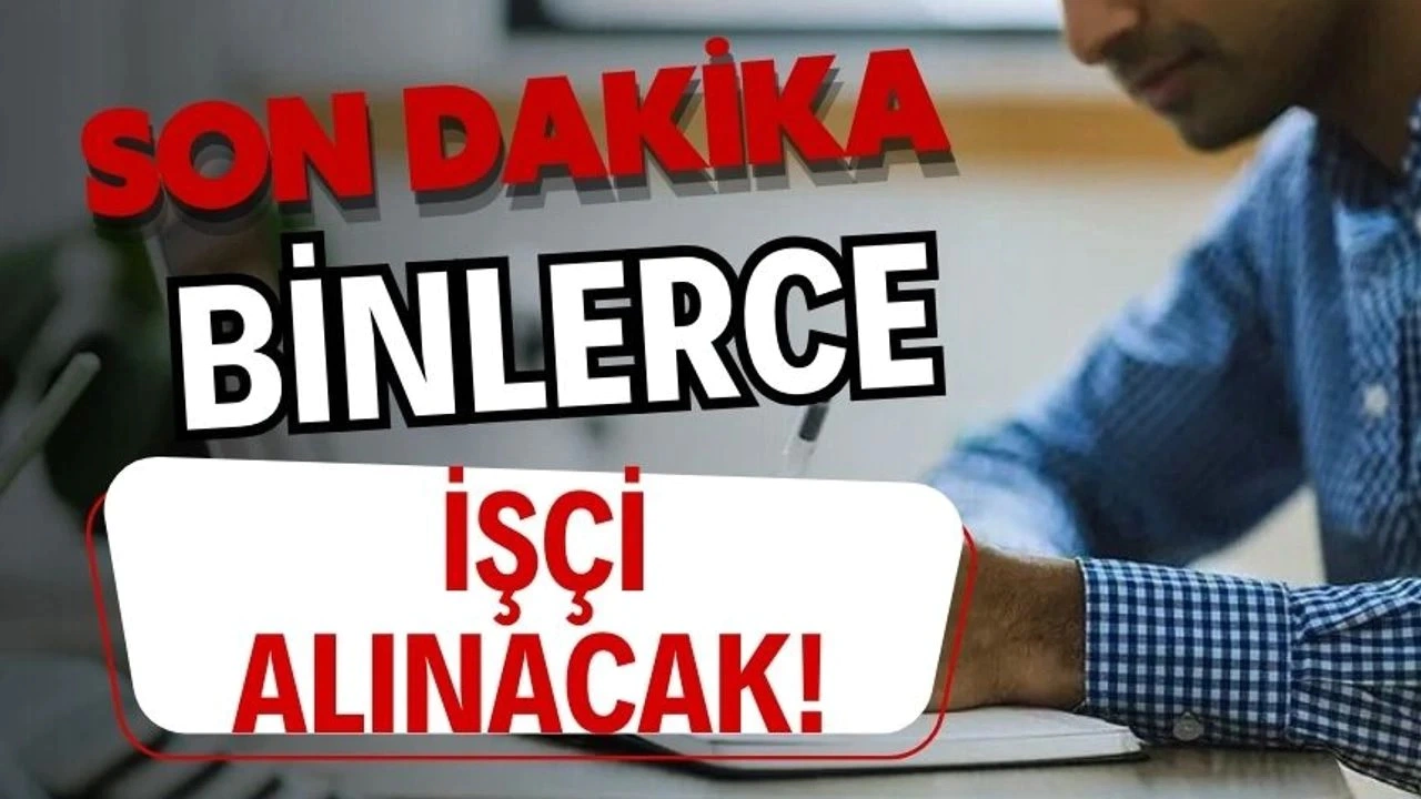 Belediyeler KPSS'li ve KPSS'siz binlerce işçi ve memur alımı yapılacak