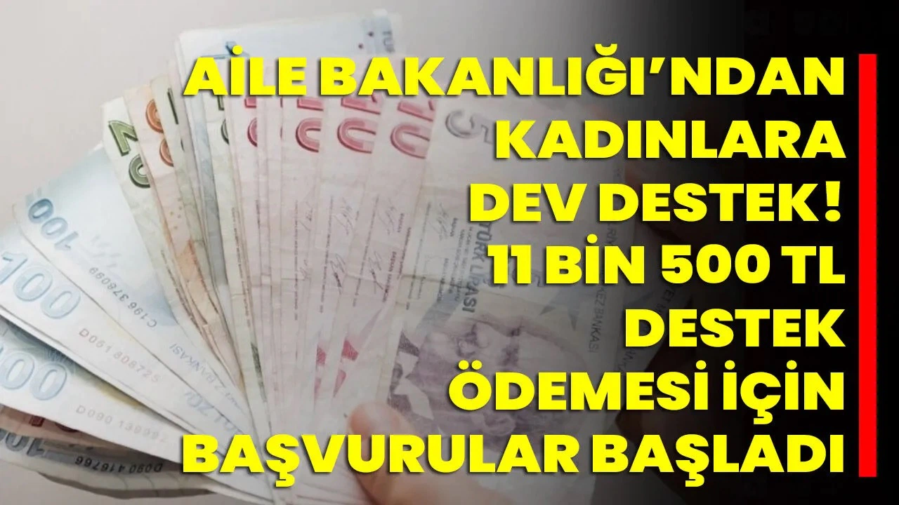 PTT'den Çocuğu Olan Ailelere 11.500 TL Destek Ödemesi Verilecek