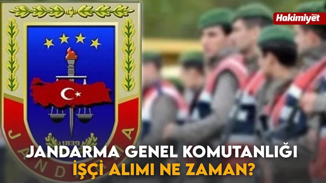 Jandarma Genel Komutanlığı 90 Sürekli İşçi Alımı Yapacak! Başvuru Şartları ve Detaylar Belli Oldu