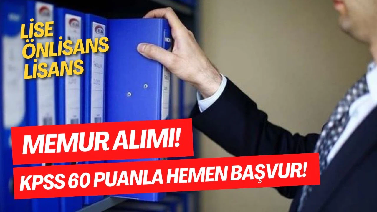 MEB ve Aile Bakanlığı KPSS 60 ve KPSS Şartsız Personel Alımı Duyurusu
