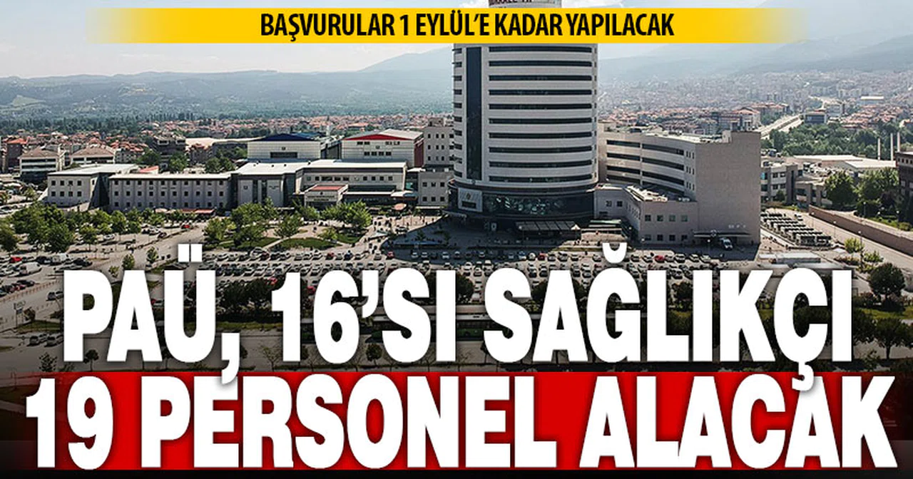 Pamukkale Üniversitesi 19 Sözleşmeli Personel Alacak! Kadrolar, Şartlar ve Başvuru Detayları