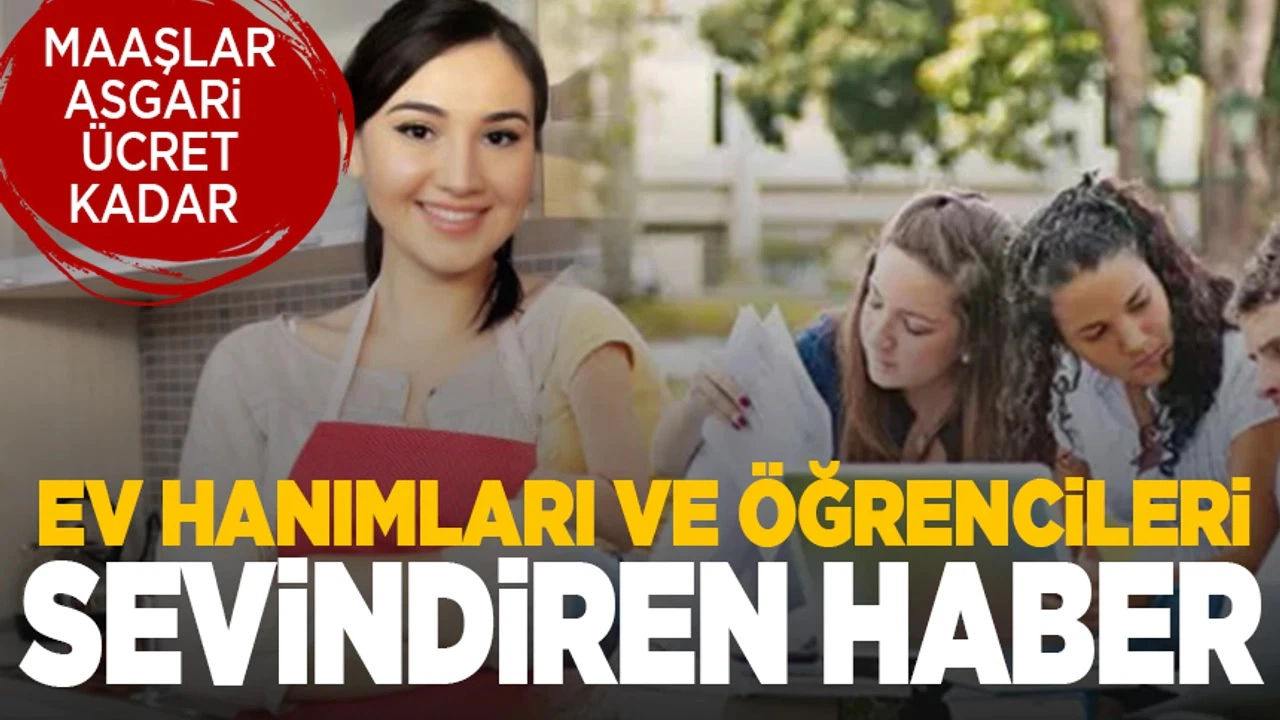 Ev Hanımlarına ve Öğrencilere İş Fırsatı: İUP Başvuruları Başladı