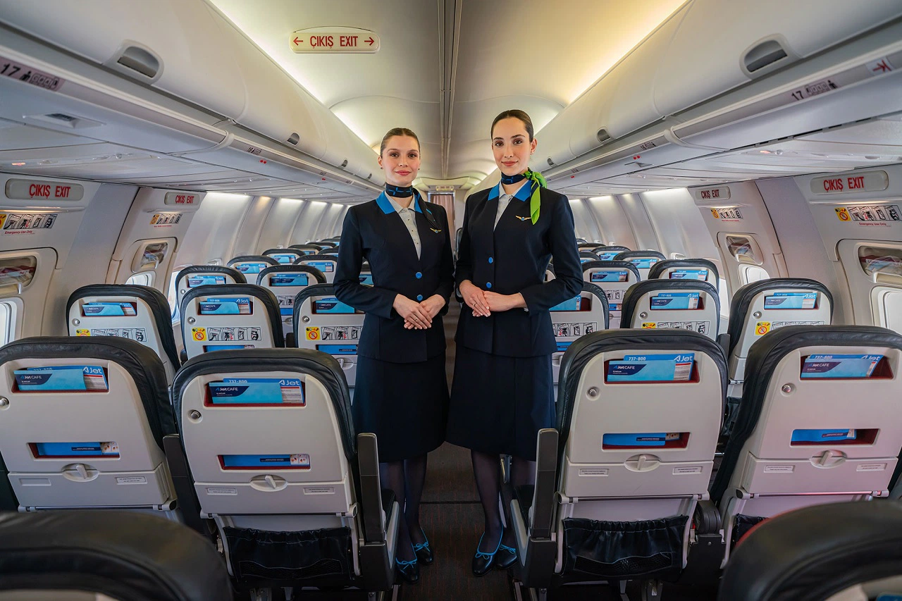 AJet Kabin Memuru Alımı İçin Düğmeye Bastı! Deneyim Şartı Aranmıyor