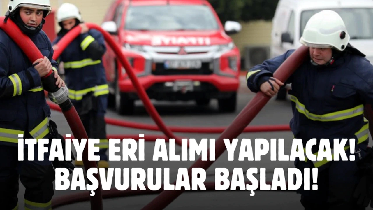 Bolu Belediyesi 60 KPSS ile İtfaiye Eri Alımı Başladı! Başvuru Formu ve Şartlar Açıklandı