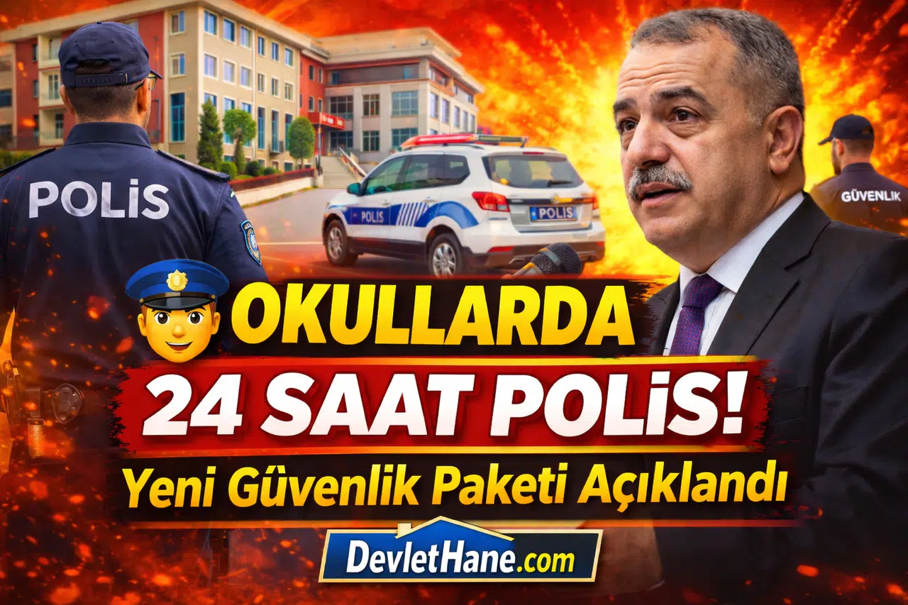 Bakan Tekin’den Okullarda Yeni Güvenlik Paketi Açıklaması