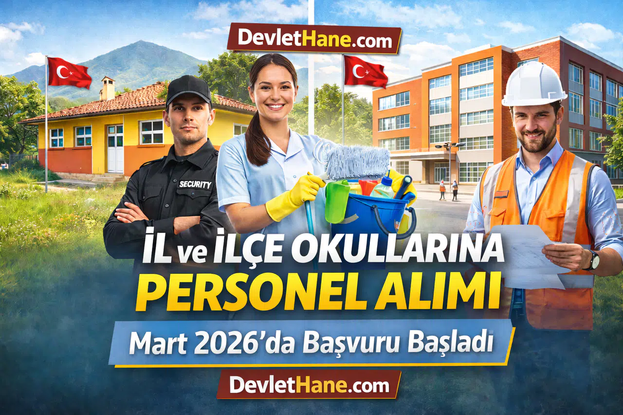 İl ve İlçelerde Okullara Personel Alımı Başlıyor: TYP Başvuruları Mart’ta