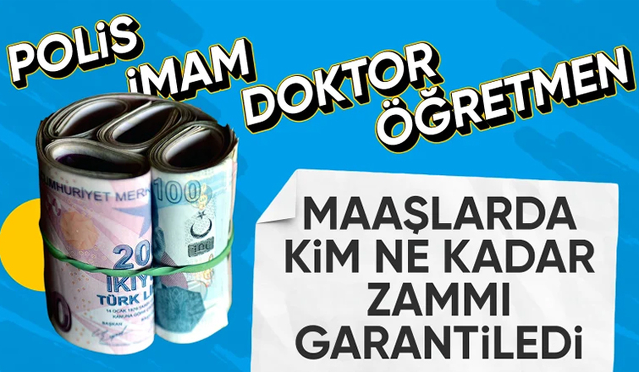 Temmuz 2026 Memur Zammı Netleşiyor! Doktor, Öğretmen ve Polis Maaşları Ne Kadar Olacak?