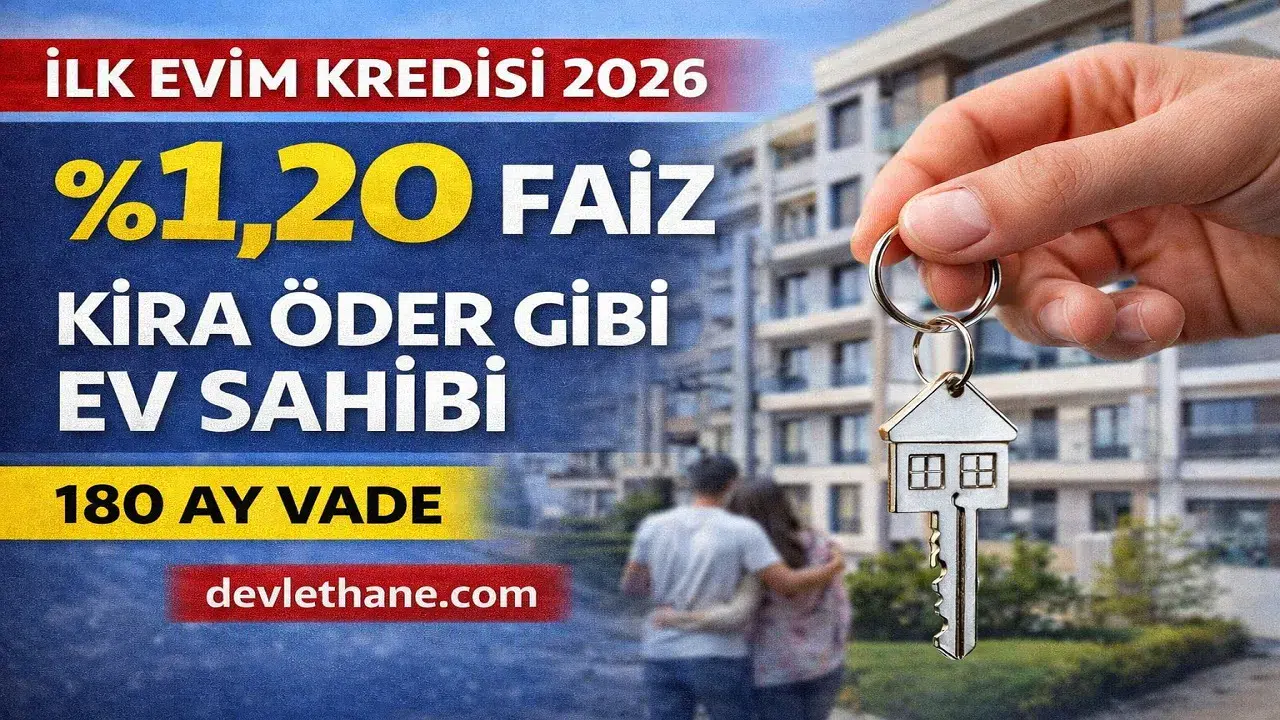 İlk Evim Konut Kredisi 2026: Düşük Faizli Konut Kredisi ile Ev Sahibi Olma Fırsatı Gündemde