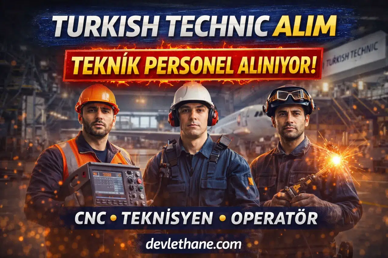 Turkish Technic Personel Alımı Başladı! Teknik Kadrolarda Çok Sayıda İş Fırsatı
