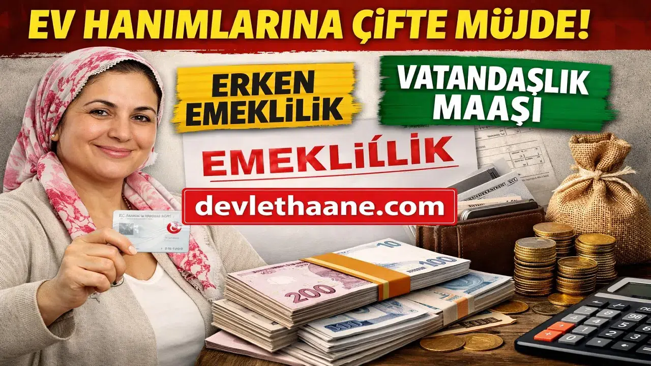 Çalışmayan Ev Hanımlarına Büyük Destek Geliyor! Emeklilik ve Maaş Düzenlemesi Gündemde