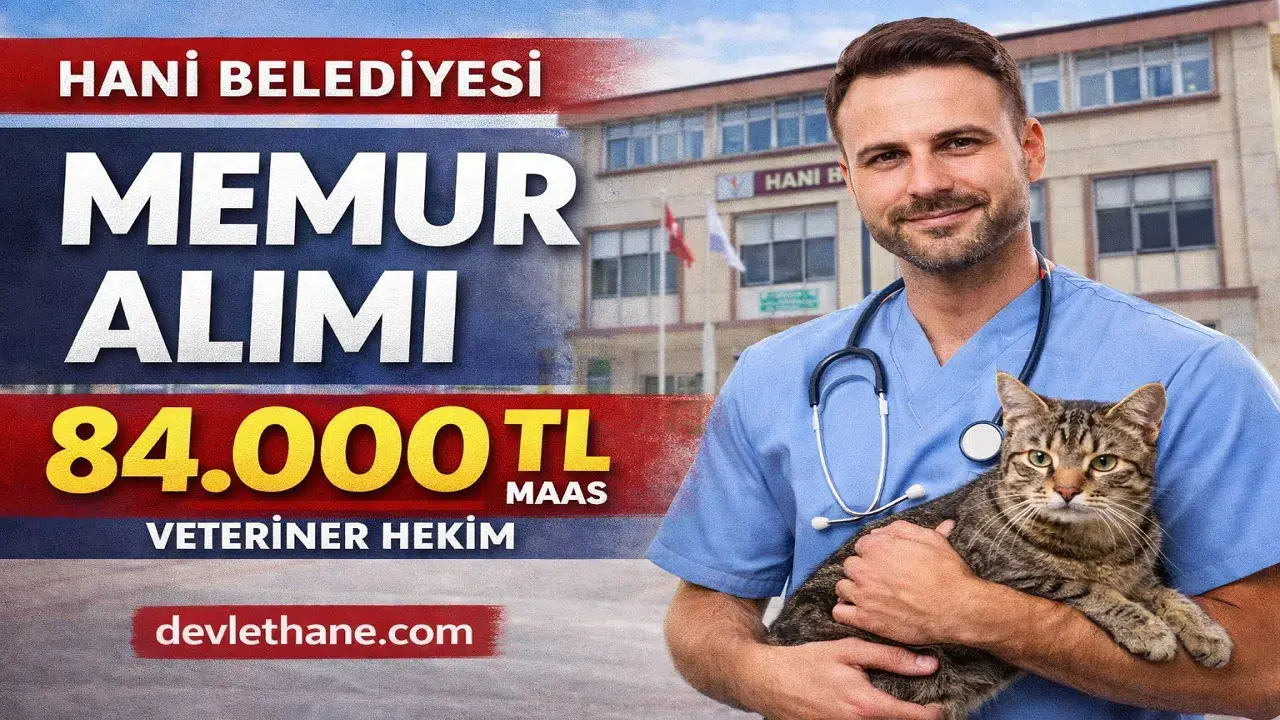 Hani Belediyesi 1 Memur Alacak: Maaş 84 Bin TL, Başvuru Tarihleri Açıklandı
