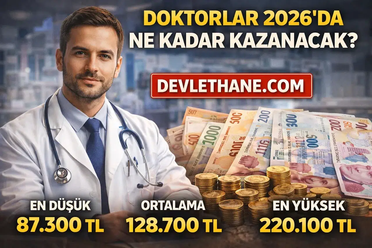 Doktor Ne Kadar Maaş Alır? 2026 Doktor Maaşları Belli Oldu
