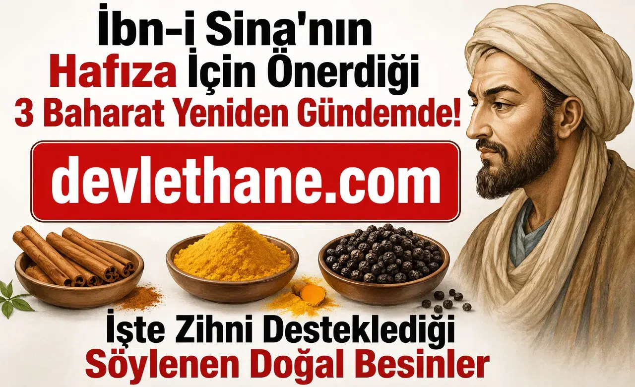 İbn-i Sina'nın Hafıza İçin Önerdiği 3 Baharat Yeniden Gündemde! İşte Zihni Desteklediği Söylenen Doğal Besinler