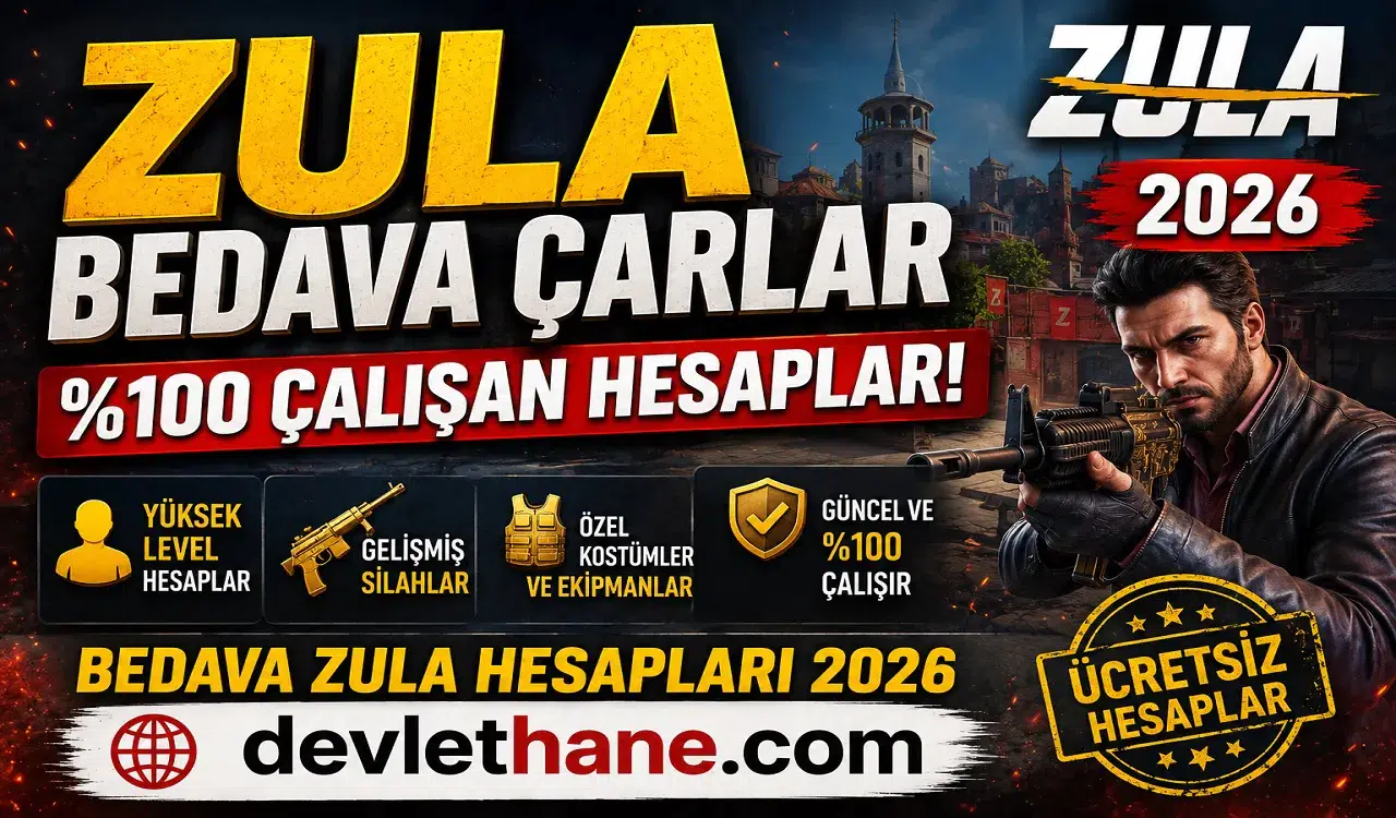 Zula Bedava Çarlar 2026 Bedava Zula Hesapları