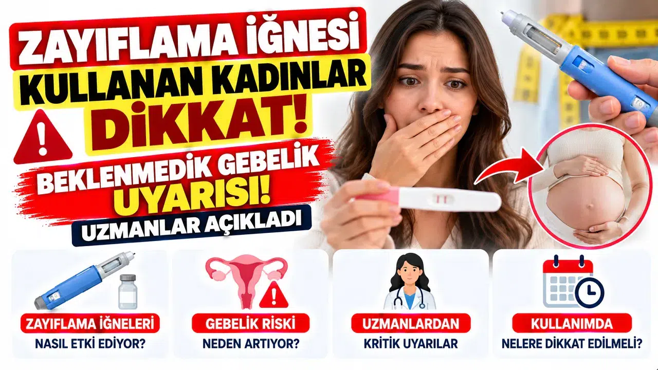 Zayıflama İğnesi Kullanan Kadınlar Dikkat! Beklenmedik Gebelik Uyarısı: Uzmanlar Açıkladı