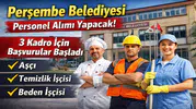 Perşembe Belediyesi Personel Alımı Yapacak: 3 Kadro İçin Başvurular Başladı