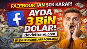 Facebook Hesabı Olan Kişilere 3 Bin Dolara Kadar Ödeme Yapılacak