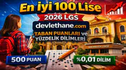 LGS En İyi 20 Lise Taban Puanları ve Yüzdelik Dilimleri Açıklandı