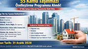 Resmi Gazete’de Yayımlandı: 27 İlde 55 Taşınmaz Özelleştirilecek!