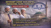 Diyanet 3200 Sözleşmeli Personel Alımı Yapacak! İmam, Müezzin ve Öğretici Kadroları Geliyor