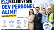 29 Belediyeden Dev Personel Alımı! En Az 50 KPSS ile 196 Memur, Zabıta ve Teknik Kadro Alınacak (2026 Güncel İlanlar)