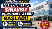 Hastanelere Sınavsız Personel Alımı Başladı! Temizlik Görevlisi ve Hizmetli Alınacak