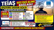 TEİAŞ 402 İşçi Alımı Başladı! Başvuru Ekranı Açıldı, Detaylar Belli Oldu
