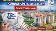 TOKİ İstanbul 100 Bin Konut Kurası İçin Tarih Netleşti