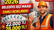 2026 Zamlı Belediye İşçi Maaşları Açıklandı! En Düşük Maaş Belli Oldu