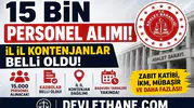 Adalet Bakanlığı 15 Bin Personel Alımı Kontenjanları Açıklanıyor! İl İl Kadro Dağılımı Belli Oldu