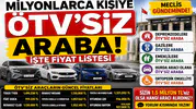Milyonlarca Kişiyi İlgilendiren ÖTV'siz Araç Düzenlemesi! İşte Meclis Gündemindeki Teklifler ve Güncel Fiyat Listesi