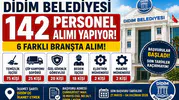 Didim Belediyesi 142 Personel Alımı Yapıyor! Temizlik İşçisi, Güvenlik ve Şoför Alımı Başladı