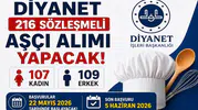 Diyanet 216 Sözleşmeli Aşçı Alımı Yapacak! Başvurular İçin Tarih Açıklandı