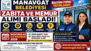 Manavgat Belediyesi Memur ve Zabıta Alımı Başladı! Başvuru Formu Yayımlandı, KPSS ile Personel Alınacak