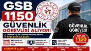 GSB 1150 Güvenlik Görevlisi Alımı Başladı! KPSS 60 Puanla Başvuru Şansı