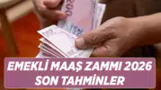 Temmuz Emekli Zammında Yeni Tahmin Geldi: SSK ve Bağkur Emeklileri İçin Masadaki Zam Oranı Belli Oldu