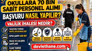 Okullara 70 Bin Sabit Personel Alımı Nasıl Yapılacak? Valilik İhale Sistemi Detayları Ortaya Çıktı