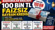 100 Bin TL Faizsiz Bayram Kredisi Başvuruları Başladı! İşte Sıfır Faizli Kredi Veren Bankalar ve Tüm Detaylar