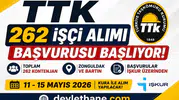 TTK 262 Daimi İşçi Alımı Başlıyor! İŞKUR Başvuruları İçin Tarihler Açıklandı