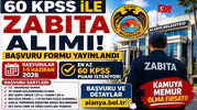 Alanya Belediyesi 60 KPSS ile Zabıta Memuru Alımı Yapacak! Başvuru Formu Yayımlandı