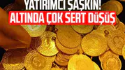 Altın Fiyatları Resmen Çakıldı! Gram Altında Sert Düşüş: Yatırımcı Şaşkın
