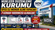 Nükleer Düzenleme Kurumu 7 Uzman Yardımcısı Alımı Yapacak! KPSS ile Memur Alımı Başvuruları Başlıyor