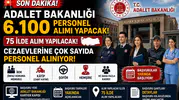 Adalet Bakanlığı 75 İlde 6.100 Personel Alımı Yapacak! Cezaevlerine İKM, Kâtip, Şoför, Hemşire ve Daha Fazla Kadro Açılıyor