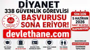 Diyanet’in 338 Güvenlik Görevlisi Alımında Son Saatler! Başvurular Bugün Sona Eriyor